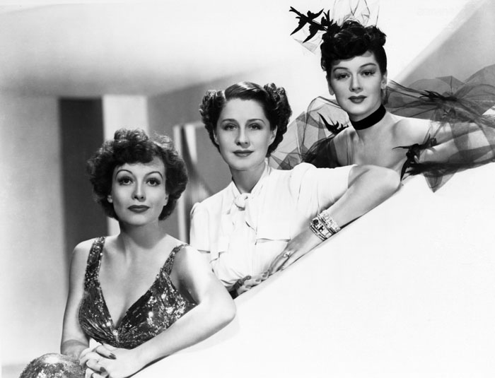 Fotos Norma Shearer, Rosalind Russell, Joan Crawford
