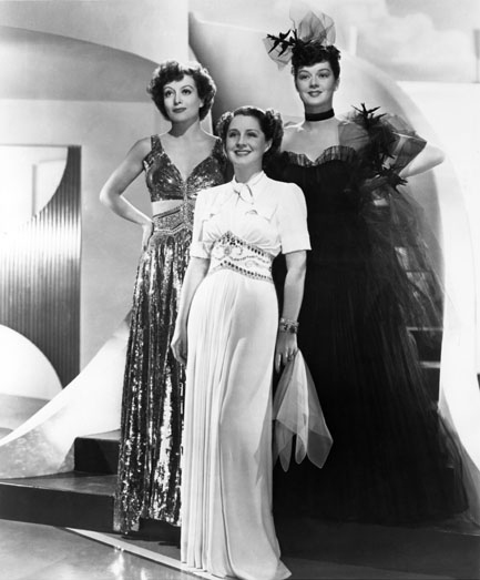 Fotos Norma Shearer, Rosalind Russell, Joan Crawford