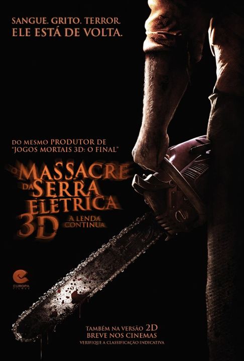 O Massacre da Serra Elétrica 3D - A Lenda Continua : Poster