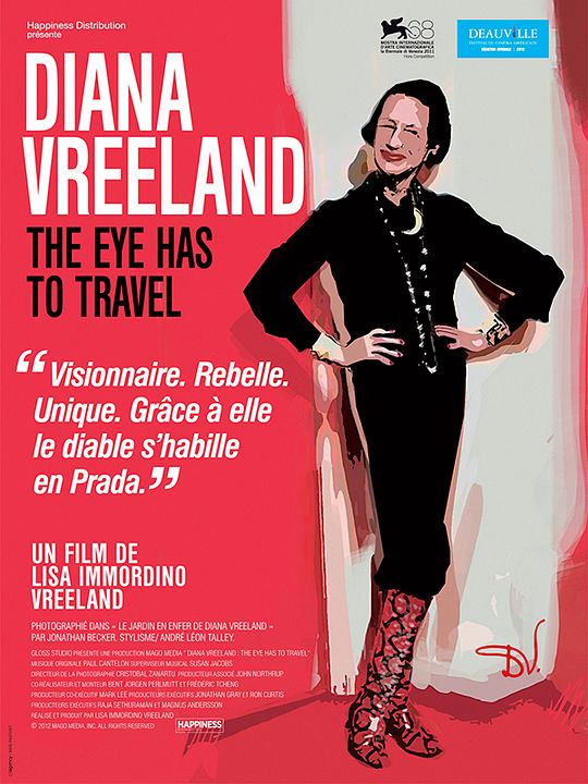 Diana Vreeland: The Eye Has To Travel : Poster