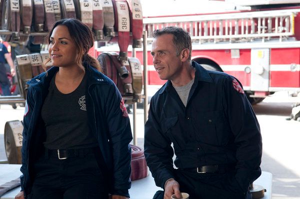 Chicago Fire : Fotos David Eigenberg, Monica Raymund