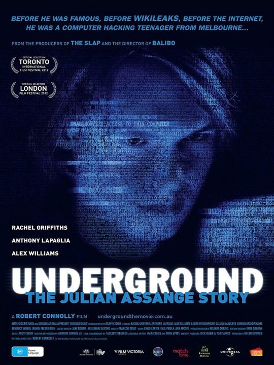 Underground: A História de Julian Assange : Poster