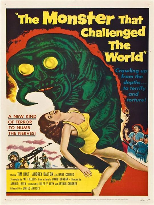 O Monstro que Desafiou o Mundo : Poster