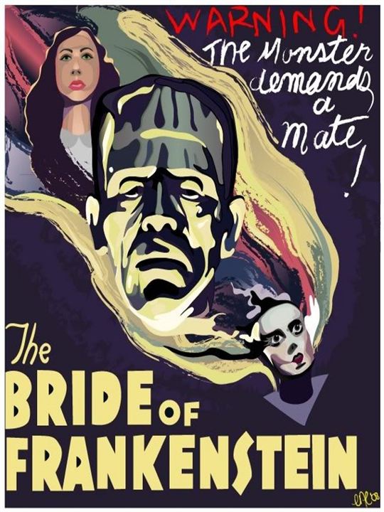 A Noiva de Frankenstein : Poster
