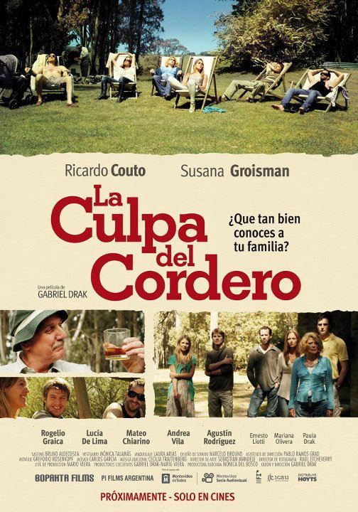 La Culpa del Cordero : Poster