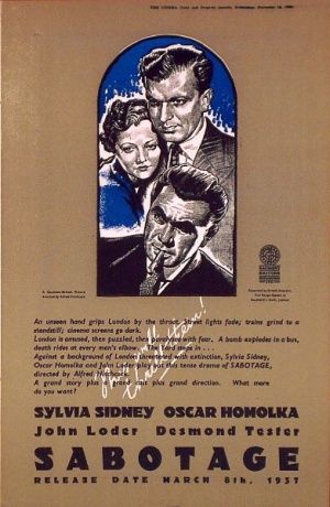 Sabotagem : Poster