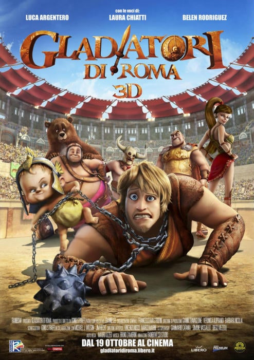 Um Gladiador em Apuros : Poster