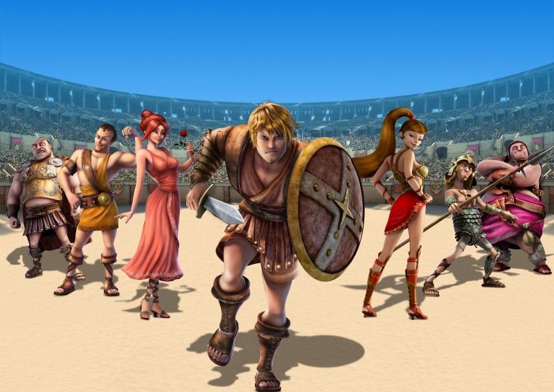 Um Gladiador em Apuros : Fotos