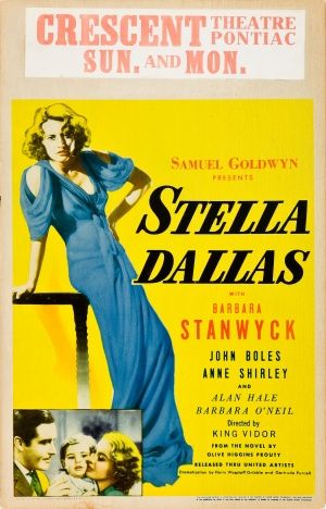 Stella Dallas, Mãe Redentora : Poster