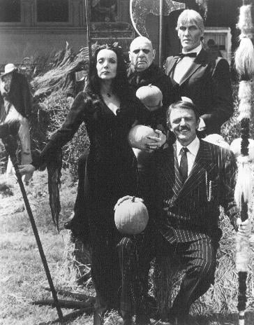 A Família Addams : Foto Carolyn Jones, Jackie Coogan, John Astin, Ted Cassidy