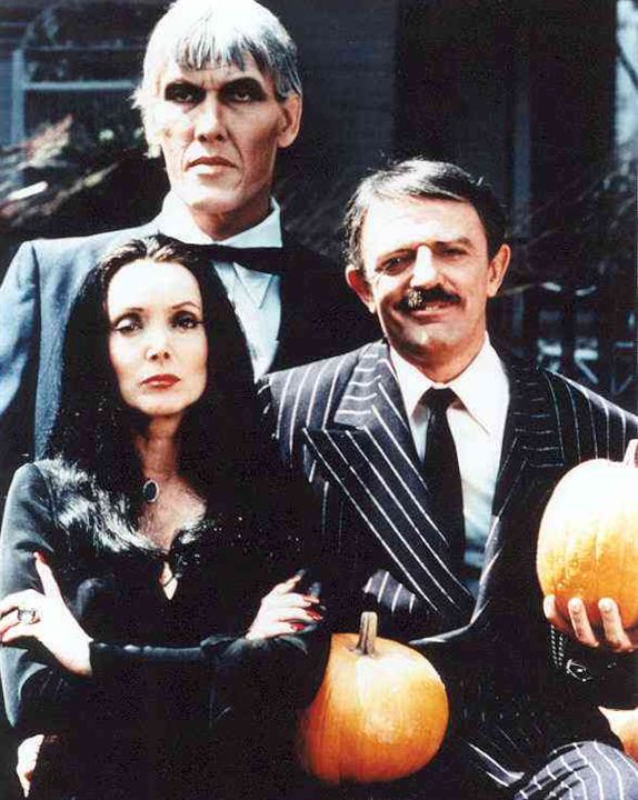 A Família Addams : Foto Carolyn Jones, John Astin, Ted Cassidy