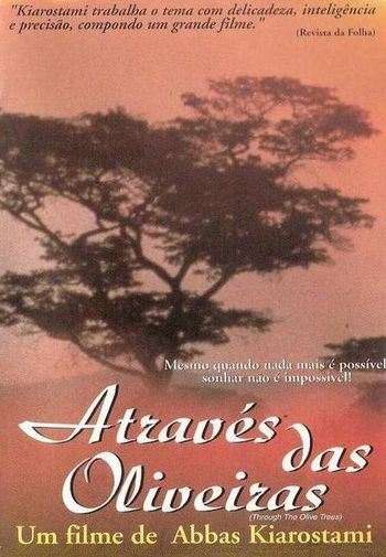 Através das Oliveiras : Poster