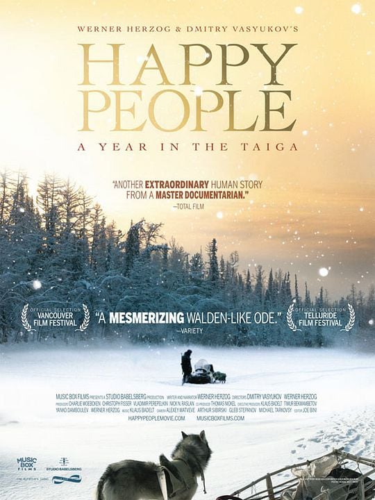 Happy People: A Year in the Taiga : Poster