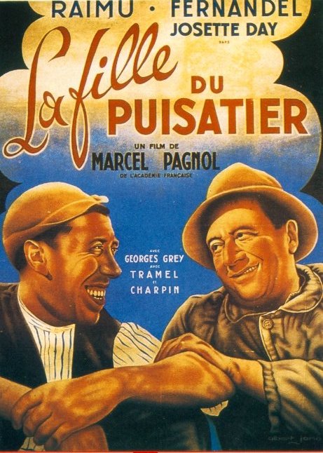 La Fille du puisatier : Poster