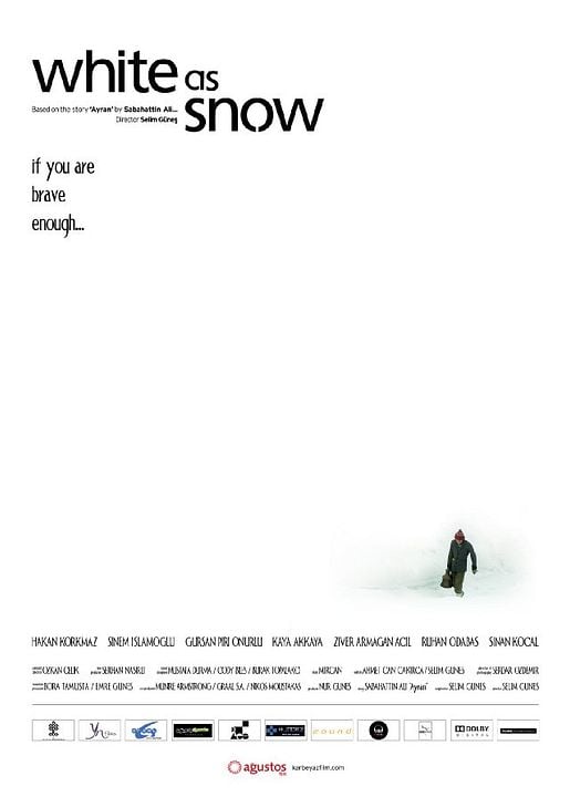 Branco Como a Neve : Poster