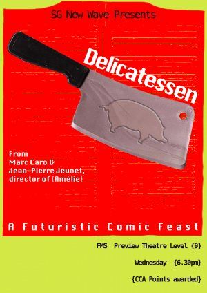 Delicatessen : Poster