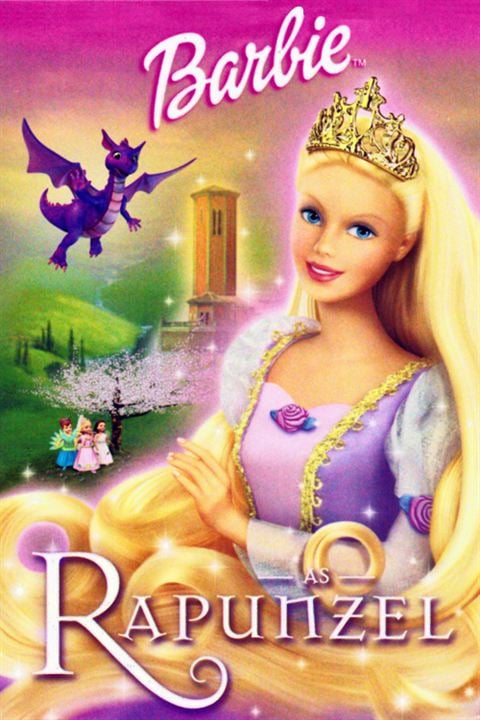 Barbie como Rapunzel : Poster