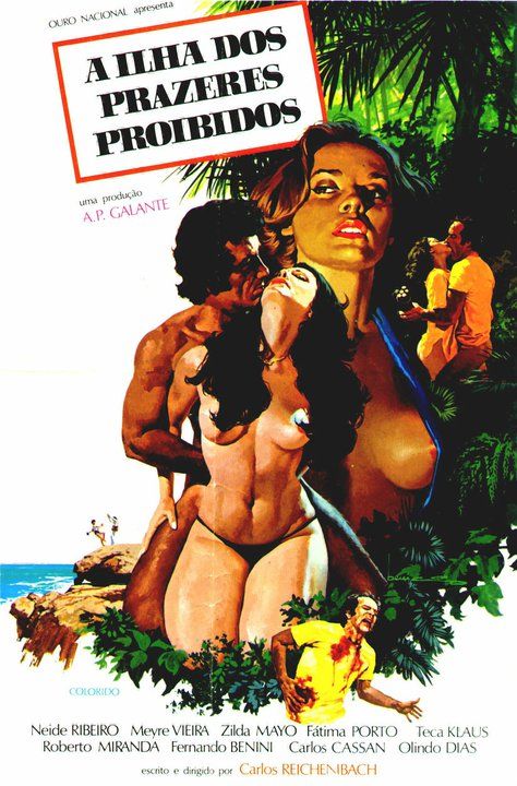 A Ilha dos Prazeres Proibidos : Poster
