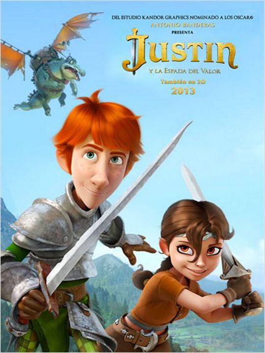 Justin e a Espada da Coragem : Poster