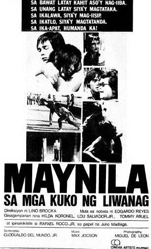 Manila Nas Garras de Néon : Poster