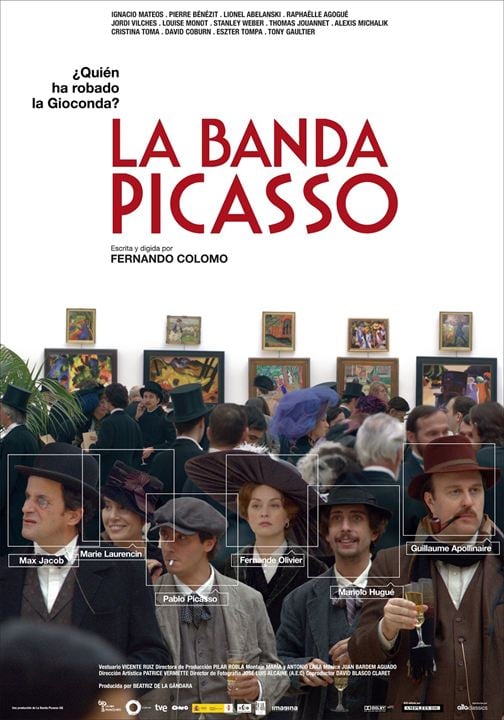 Picasso e o Roubo da Monalisa : Poster
