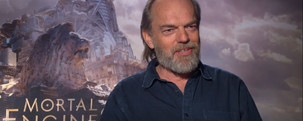 Máquinas Mortais  Peter Jackson apresenta personagem de Hugo Weaving; veja