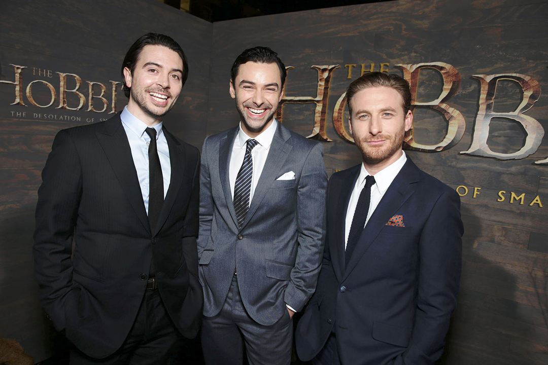 O Hobbit: A Desolação de Smaug : Revista Aidan Turner, Dean O'Gorman, Ryan Gage