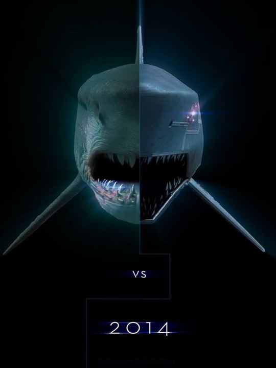 Mega Shark vs Mecha Shark : Poster
