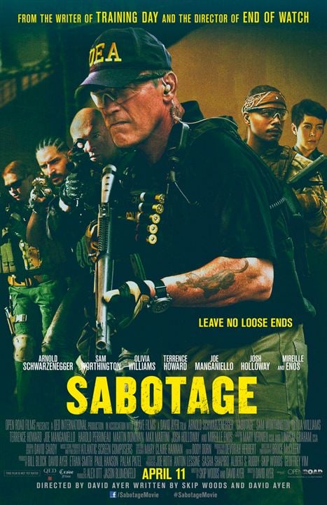 Sabotagem : Poster