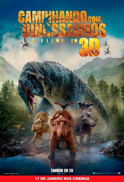 Caminhando com Dinossauros : Poster