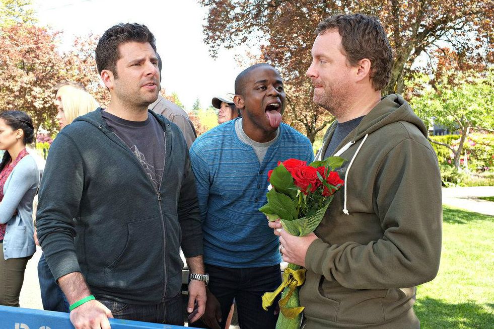 Fotos James Roday Rodriguez, Dule Hill