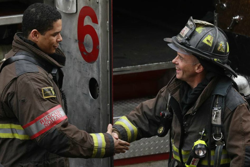 Chicago Fire : Fotos Charlie Barnett, David Eigenberg
