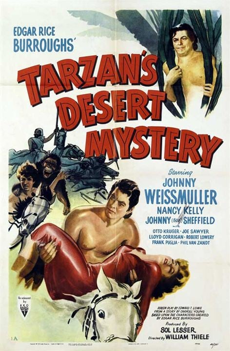 Tarzan em Terror no Deserto : Poster