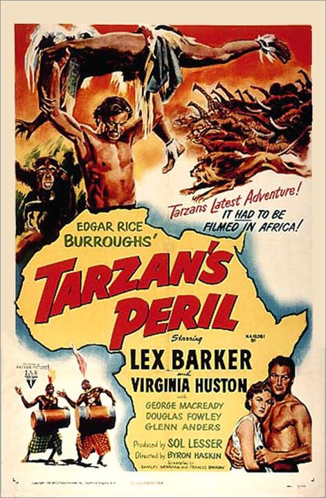 Tarzan na Terra Selvagem : Poster