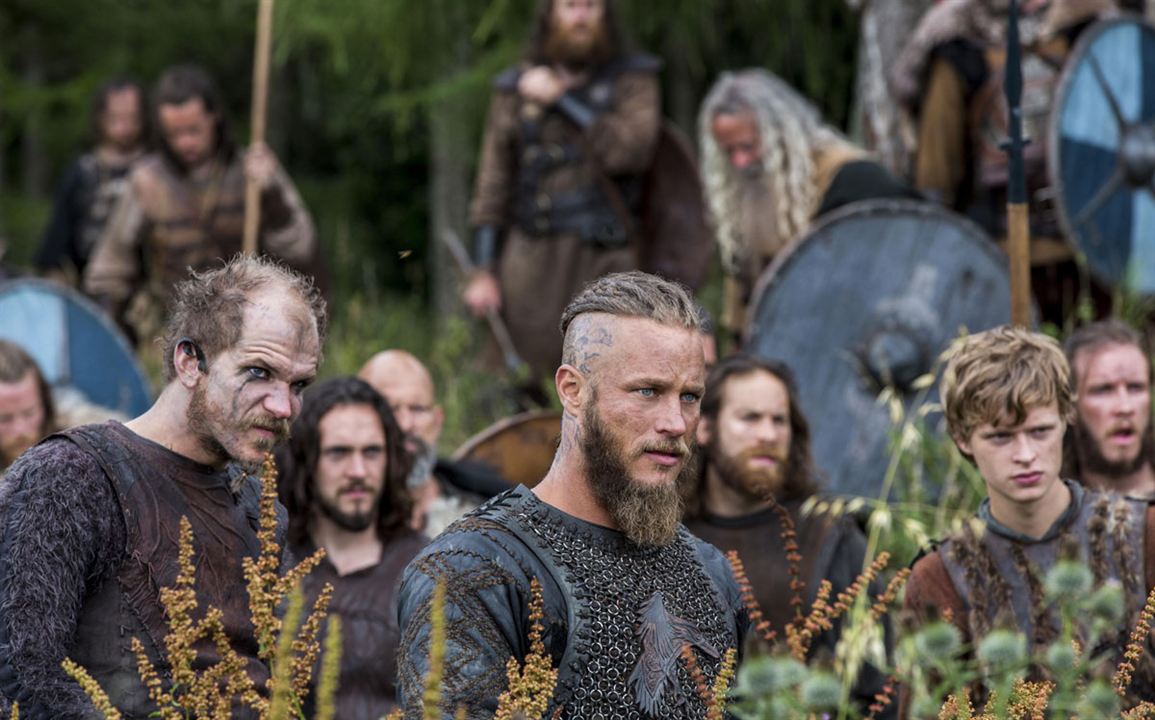 Vikings : Fotos Travis Fimmel, Gustaf Skarsgård