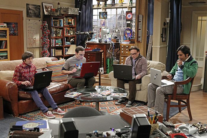 The Big Bang Theory : Fotos Johnny Galecki, Kunal Nayyar, Simon Helberg, Jim Parsons