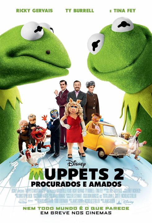 Muppets 2 - Procurados e Amados : Poster
