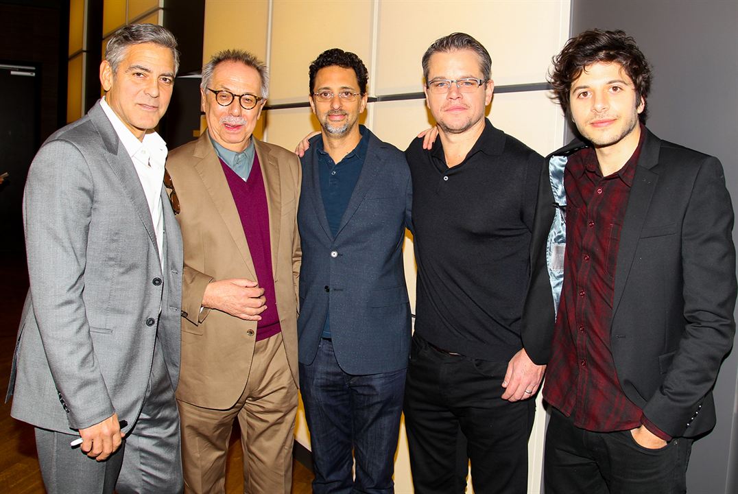 Caçadores de Obras-Primas : Revista Matt Damon, George Clooney, Grant Heslov, Dimitri Leonidas