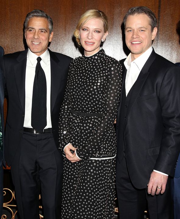Caçadores de Obras-Primas : Revista Matt Damon, George Clooney, Cate Blanchett