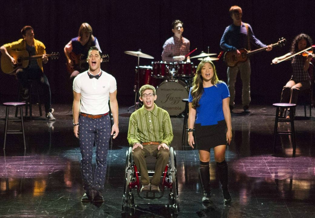 Glee : Fotos Jenna Ushkowitz, Kevin McHale, Darren Criss