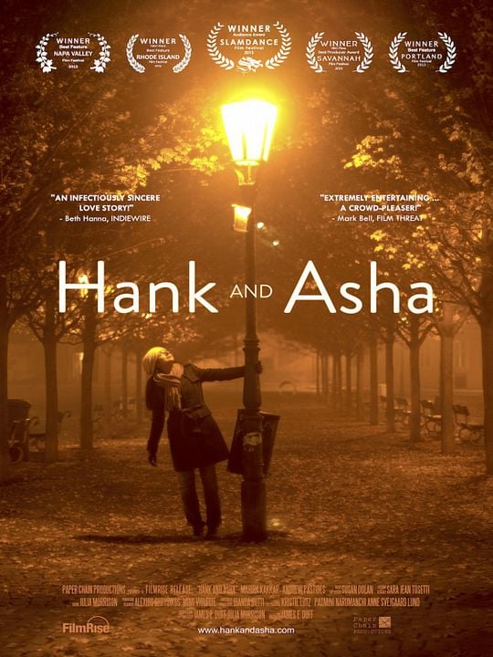 Hank e Asha : Poster