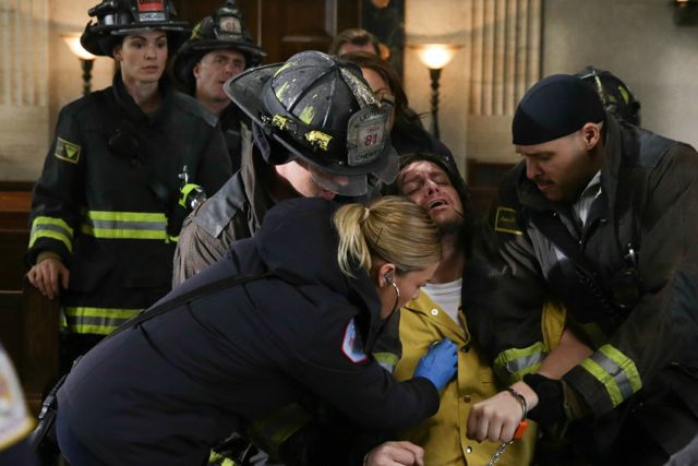 Chicago Fire : Fotos Jesse Spencer, Jake Weary, Lauren German