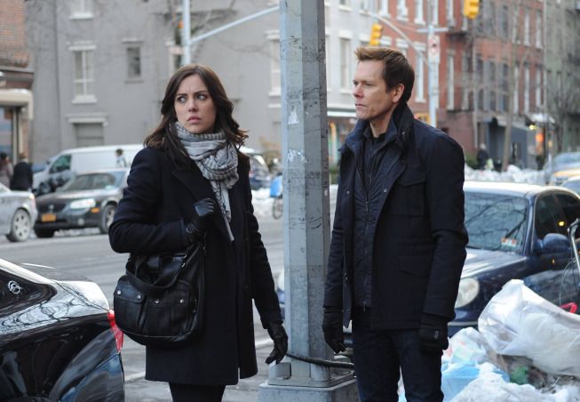 The Following : Fotos Jessica Stroup, Kevin Bacon