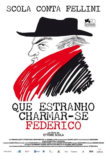 Que Estranho Chamar-se Federico - Scola Conta Fellini : Poster