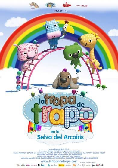 A Tropa de Trapo na Selva do Arco-Íris : Poster