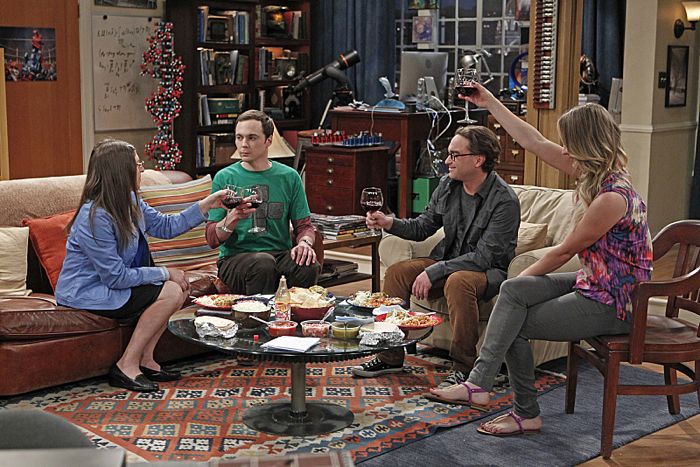 The Big Bang Theory : Fotos Jim Parsons, Kaley Cuoco, Johnny Galecki, Mayim Bialik