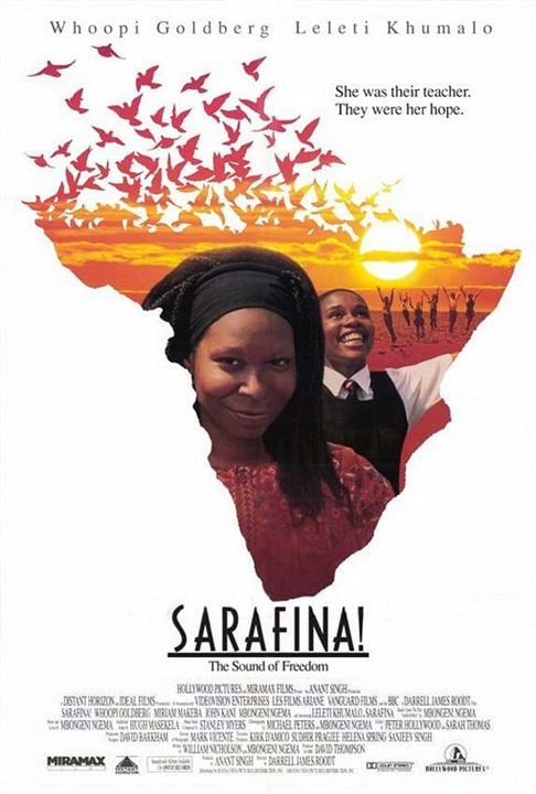 Sarafina! O Som da Liberdade : Poster