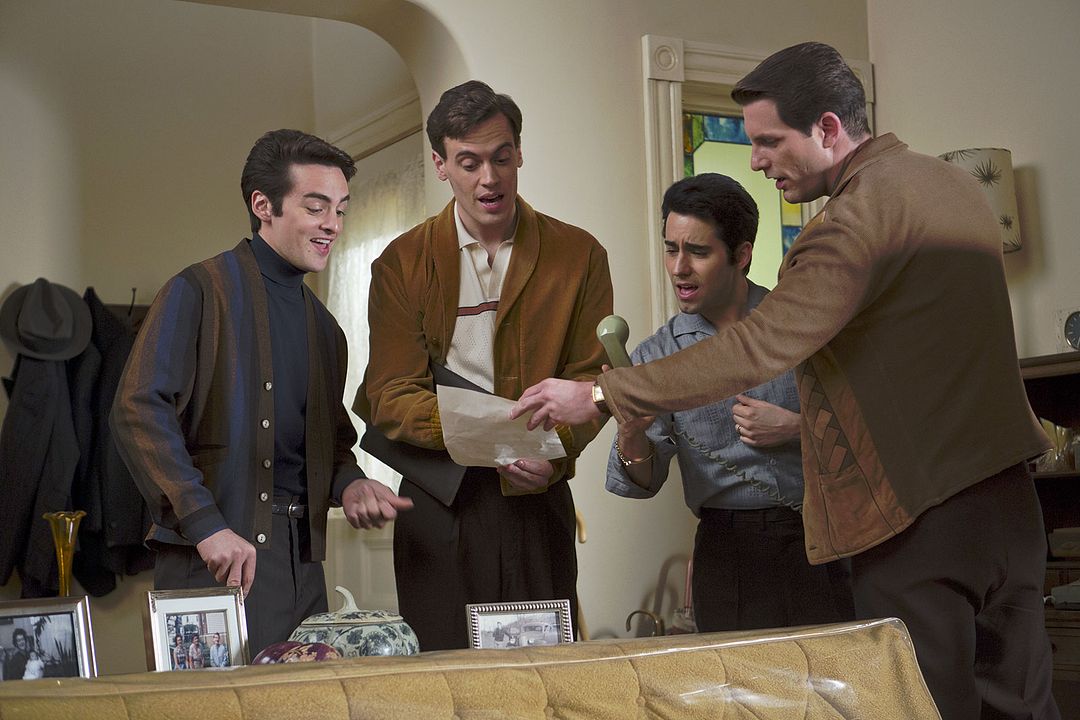 Jersey Boys: Em Busca da Música : Fotos Michael Lomenda, John Lloyd Young, Vincent Piazza, Erich Bergen