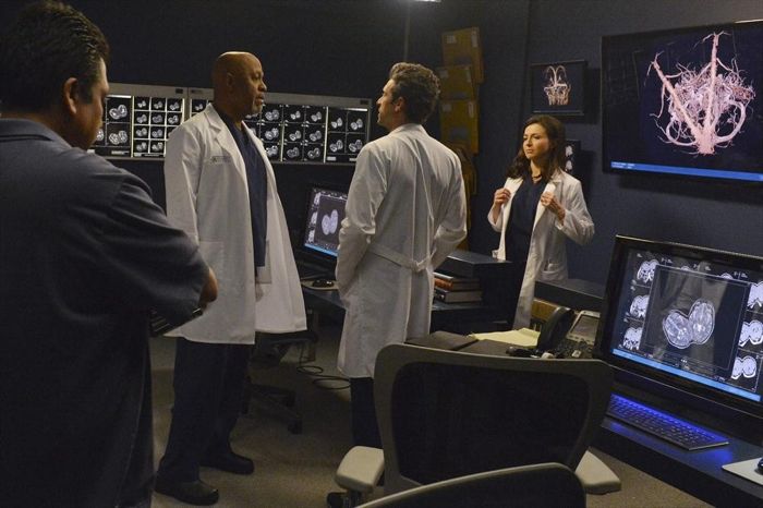 Grey's Anatomy : Fotos Caterina Scorsone, Patrick Dempsey, James Pickens Jr.