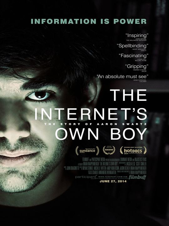 Criado na Internet: A história de Aaron Swartz : Poster